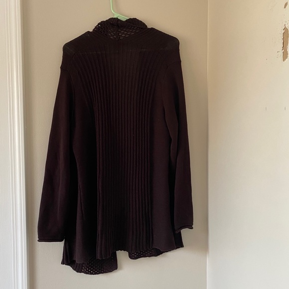 89th & Madison Brown Cardigan - Picture 4 of 11